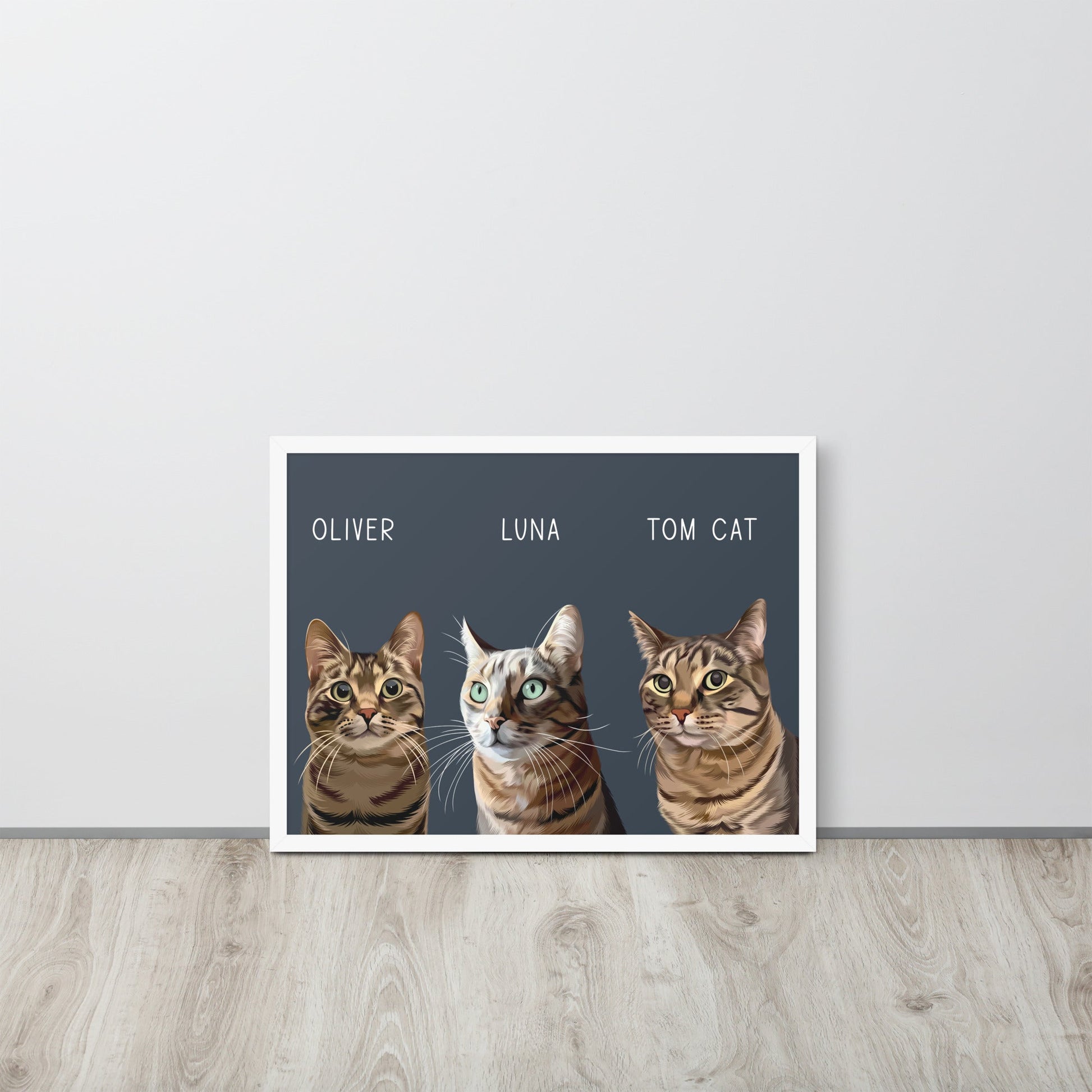 Framed poster - Luna & CoWhite18″×24″