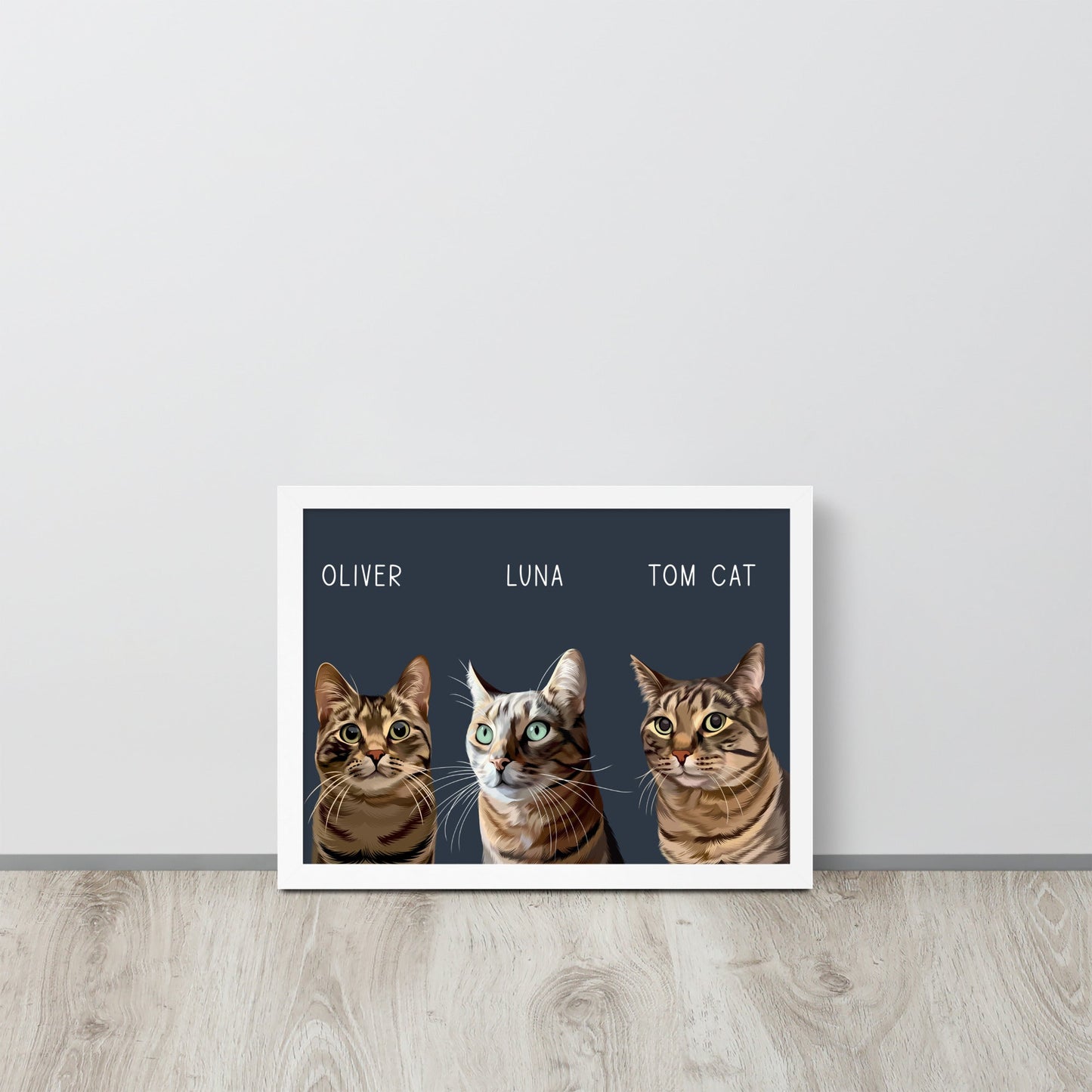 Framed poster - Luna & CoWhite12″×16″