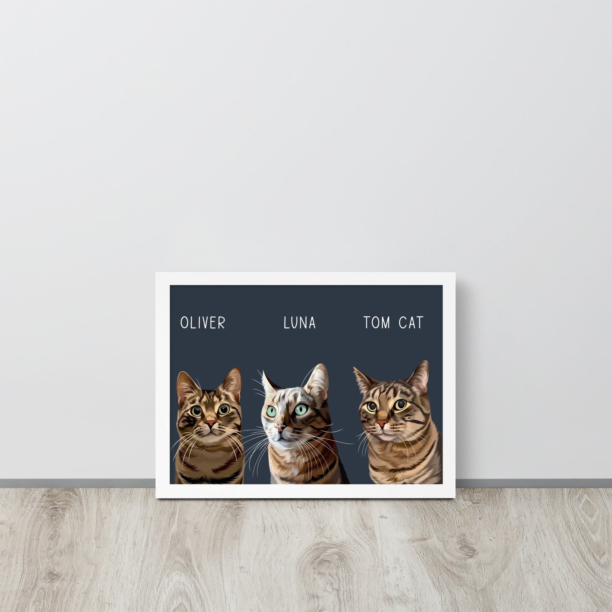 Framed poster - Luna & CoWhite12″×16″